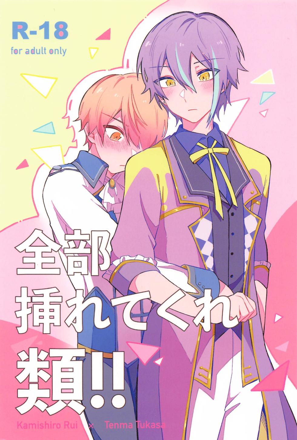 (Meguru Itsuka no STAGE!) [Kawanoji (Torikawa)] Zenbu Irete Kure, Rui!! (Project SEKAI) - Page 1