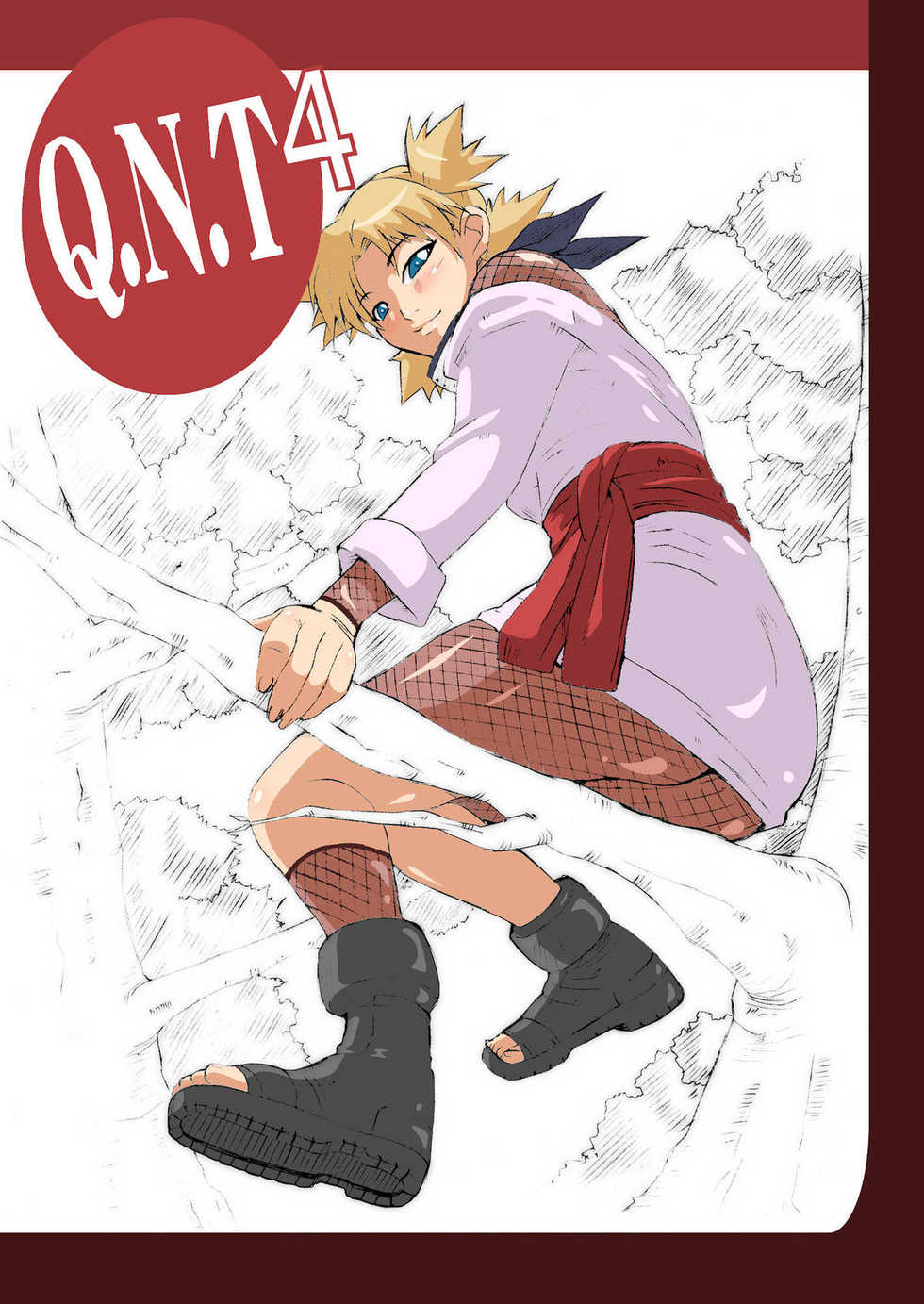 [MGW (Isou Doubaku)] Q.N.T 4 (Naruto) [English] {Doujin-moe.us} [Digital] - Page 1