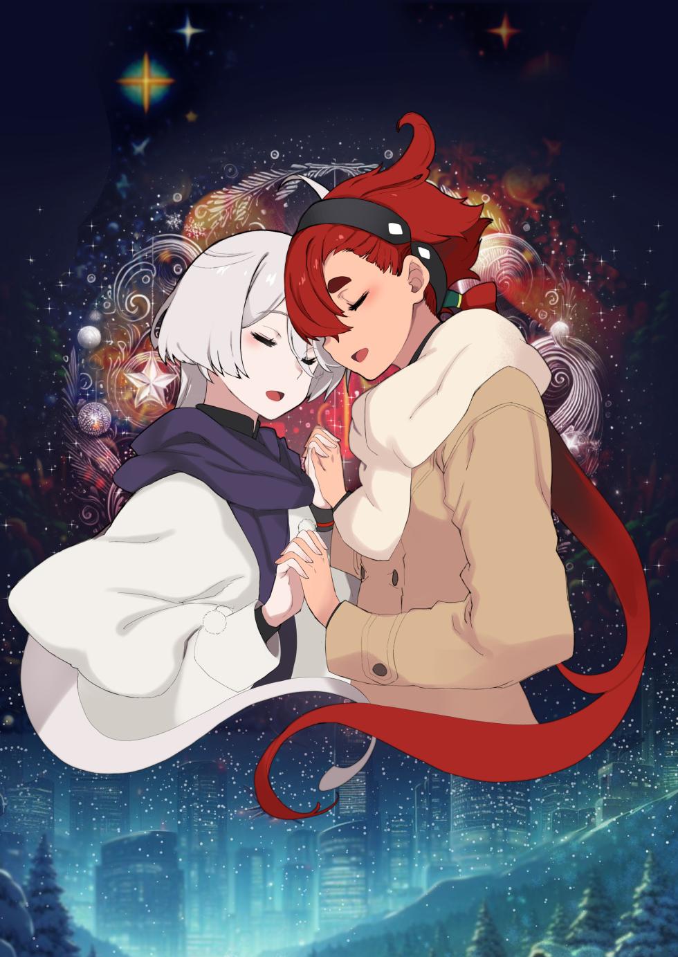 [Xration (mil)] Christmas (Suisei no Majo) Afterward (Mobile Suit Gundam: The Witch from Mercury) [English] [Gagak_Ireng] - Page 1