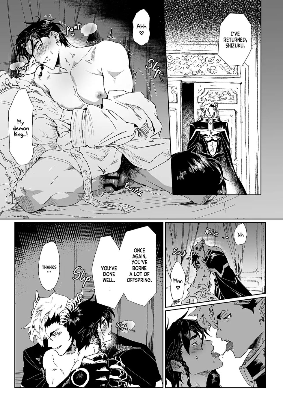 [Pacoz (Kamoshika Ryo, Kantama)] Yuusha-san wa Maou-sama no Ko o Haramitai | The Hero Wants to Have the Demon King's Offspring [English] - Page 34