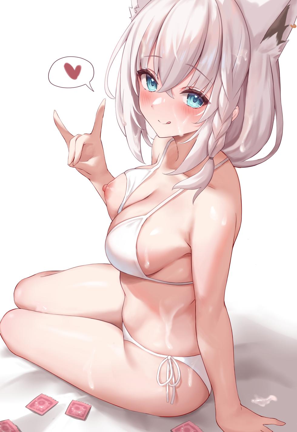 [hayasaka] Shirakami Fubuki "Mizugi" (Shirakami Fubuki) - Page 17