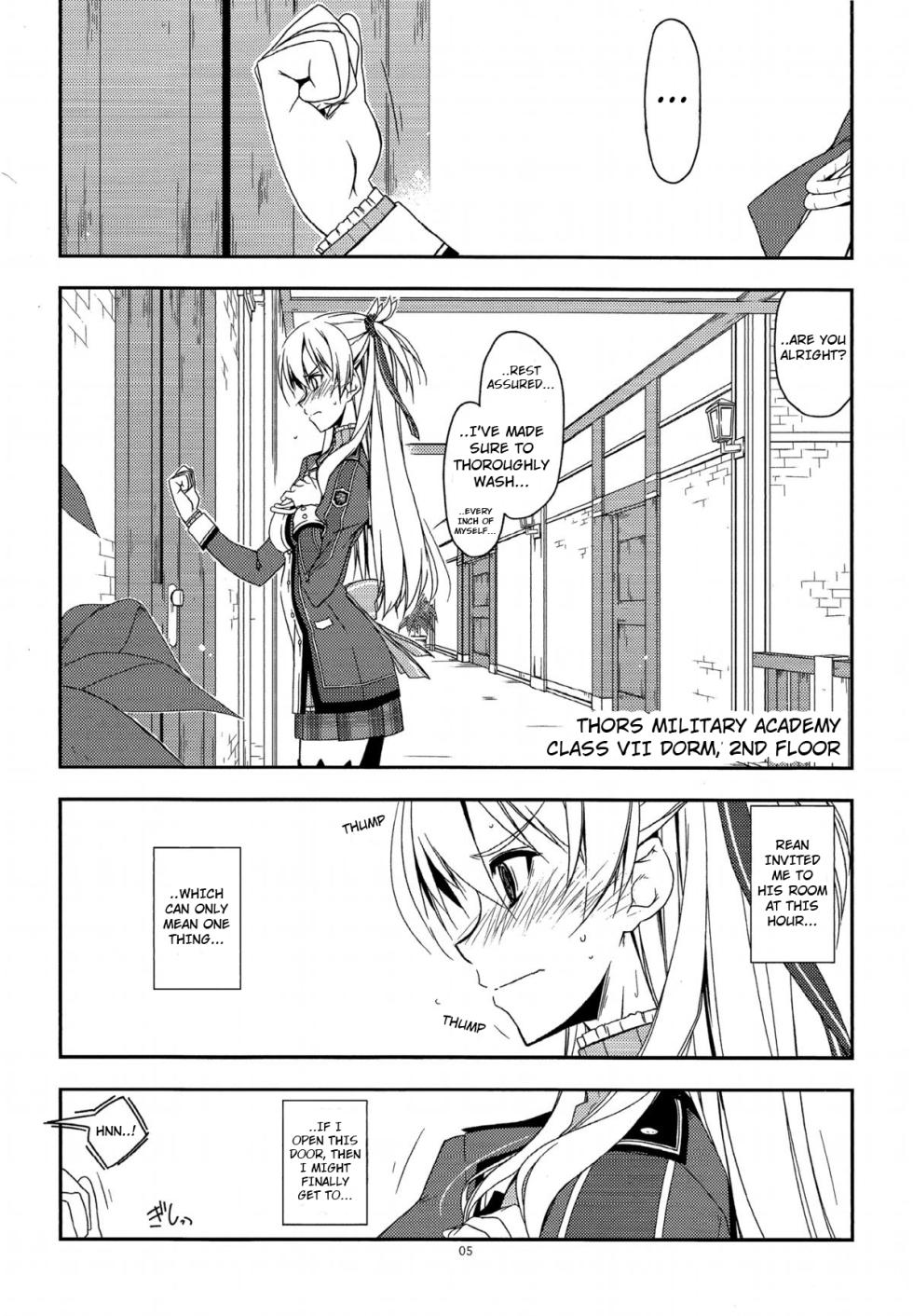 (SC65) [Angyadow (Shikei)] Alisa Ijiri 2 (The Legend of Heroes: Trails of Cold Steel) [English] [ctx12nz] - Page 4