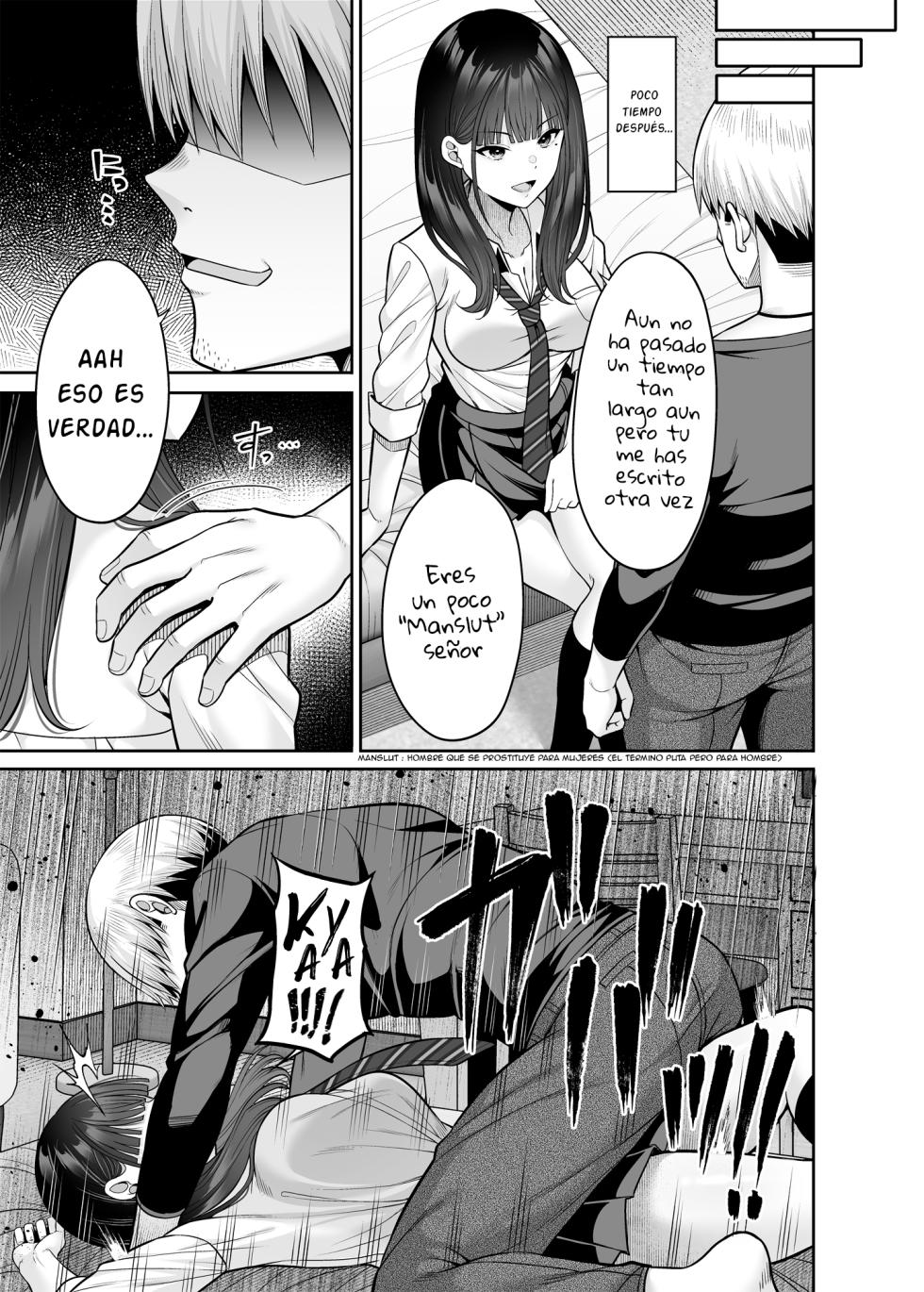 [Fujiya (Nectar)] Gyakuten Enkou ~Ore ga Kawareru Sekai~ | Citas pagadas a la inversa ~ Un mundo donde me pagan por tener sexo [Spanish] [PolyGarde-K] [Digital] - Page 17