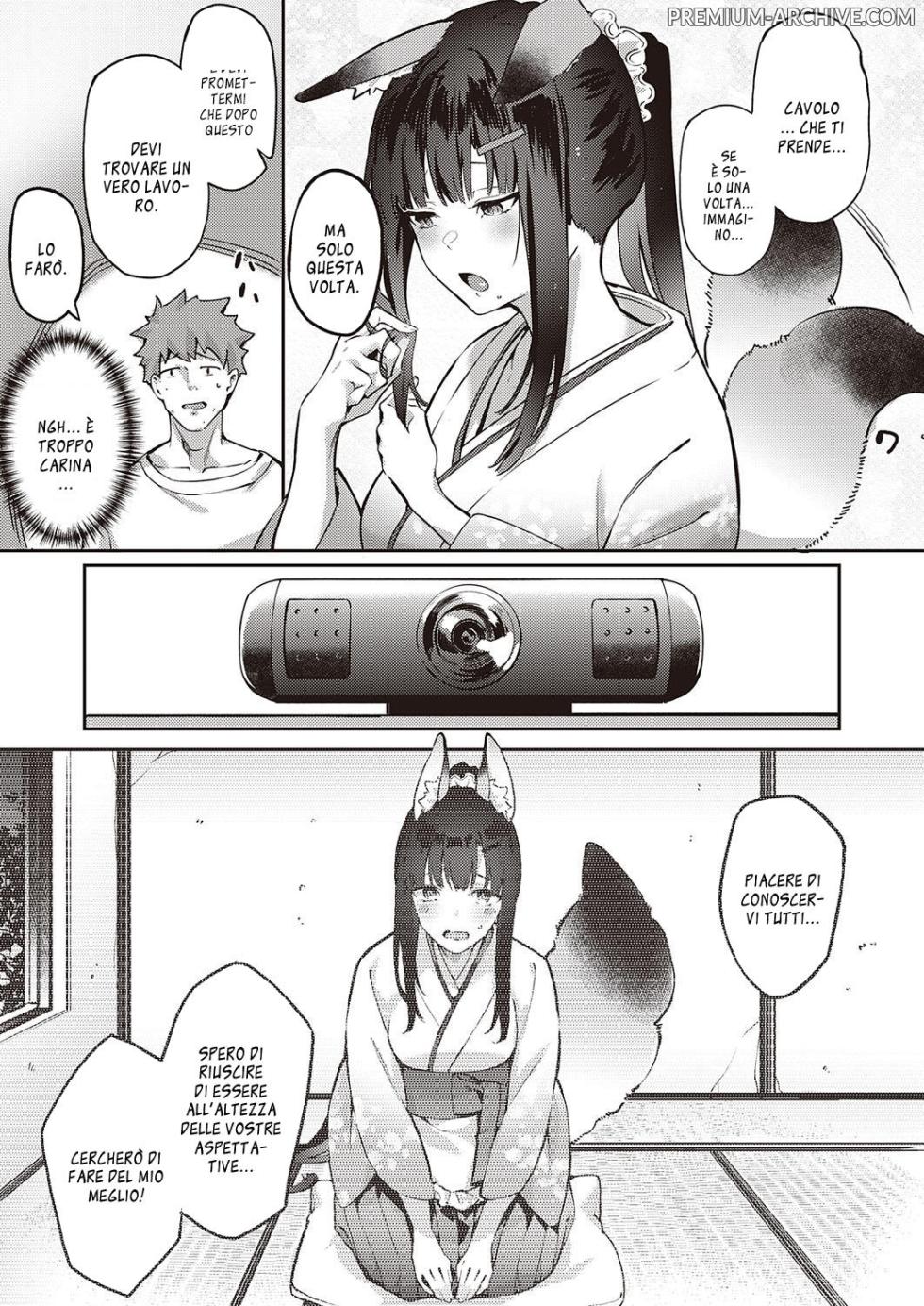 [Bunga] Ometsuke Kitsune Inaho-chan | Live Stream della Ragazza Volpe (COMIC ExE 31) [Italian] [Digital] - Page 5
