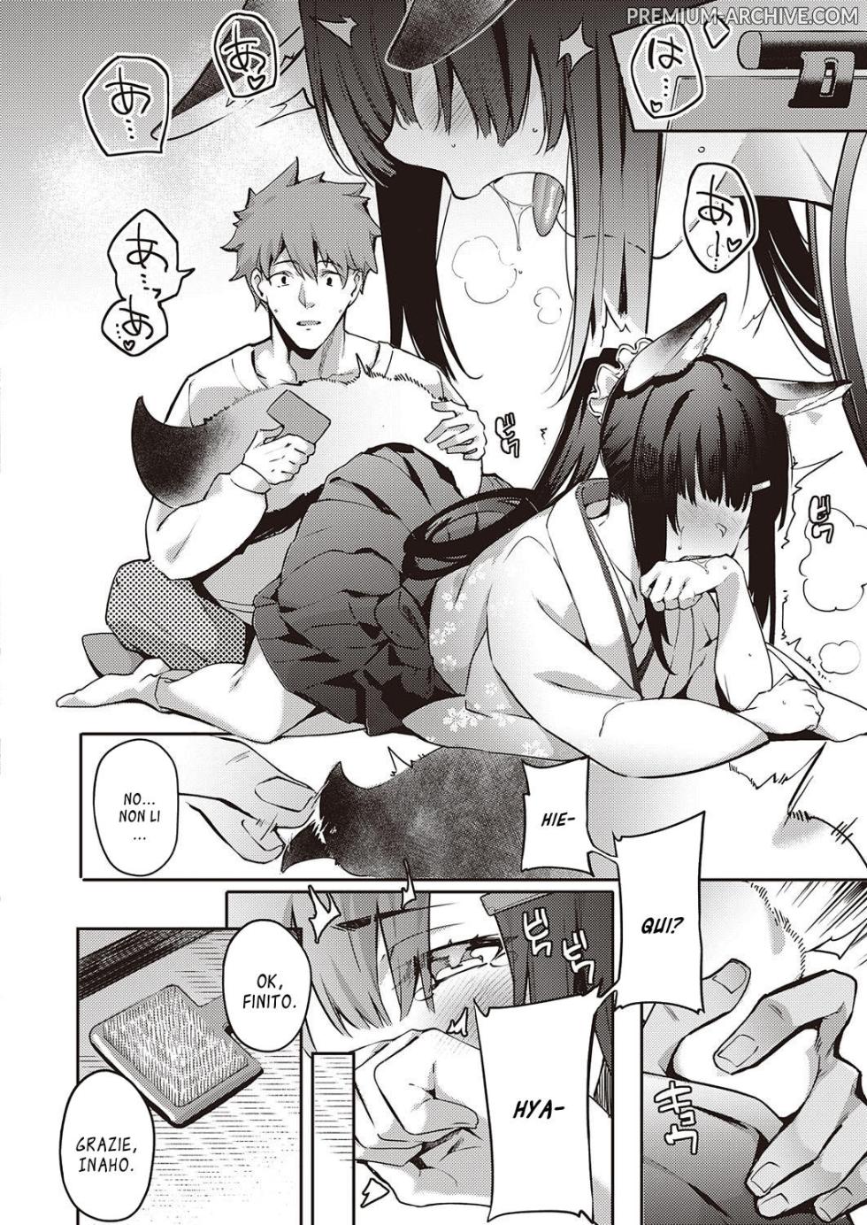 [Bunga] Ometsuke Kitsune Inaho-chan | Live Stream della Ragazza Volpe (COMIC ExE 31) [Italian] [Digital] - Page 8