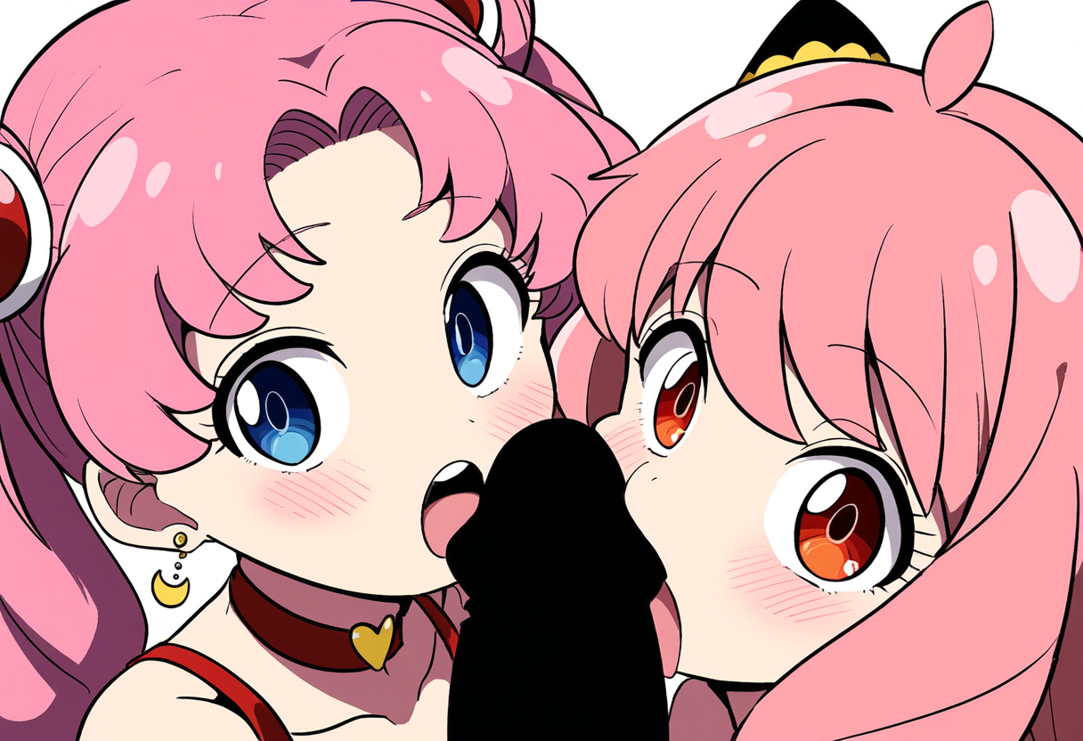 Anya and Chibiusa BBC adventure [AI Generated] - Page 2