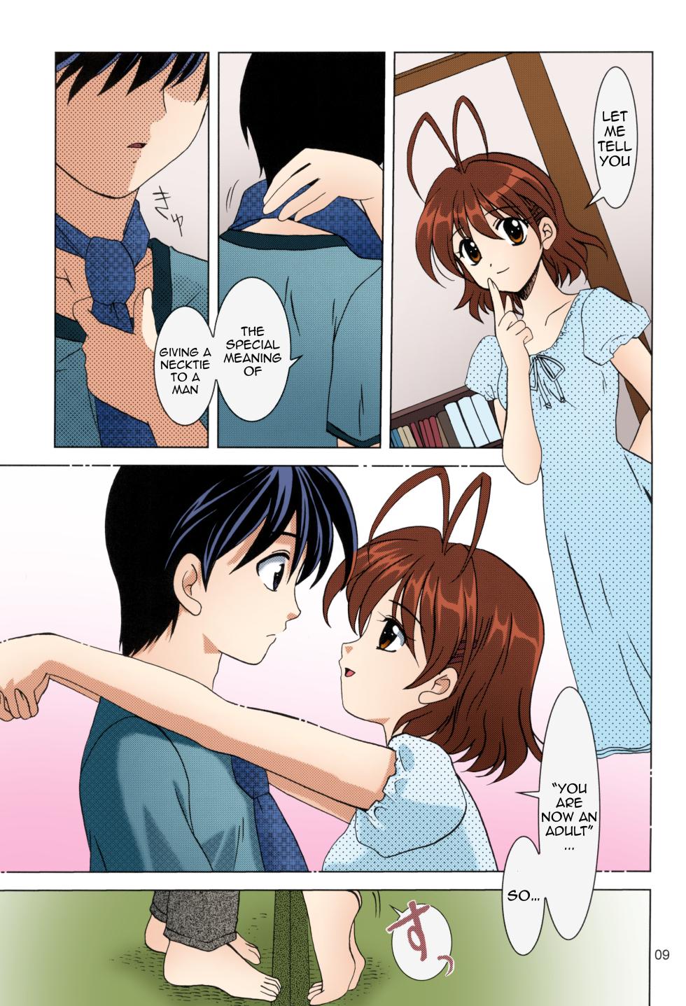 (ComiComi6) [PLUM (Kanna)] KANONiZUMU·XVII (Clannad) [English] {Awesome Sauce} [SPDSD] [Colorized] - Page 7