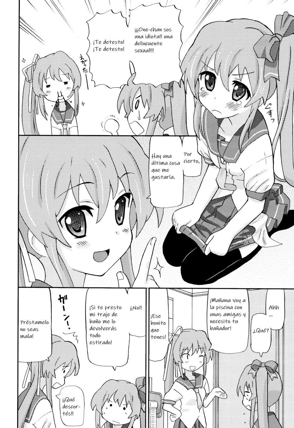 [Homing] Yurishiizu (Chou Manzoku JC) [Spanish] [Sakamoto12] - Page 4