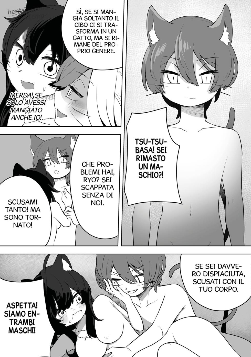[Amuai Okashi Seisakusho (Ahoge Kinoko)] Nekodake no Kai [Italian] [Hentaitaliani] - Page 27