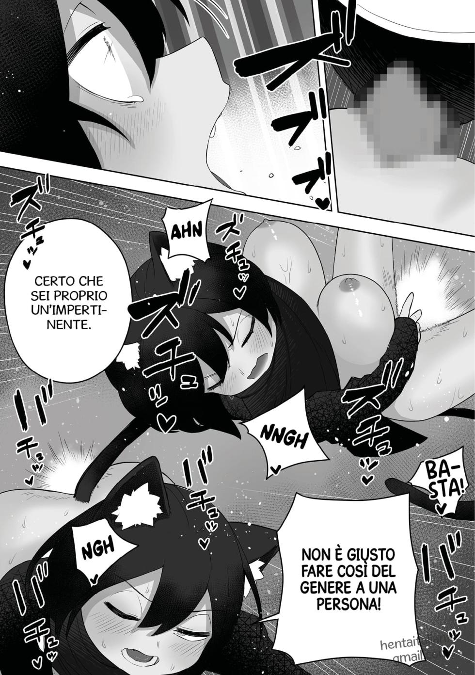 [Amuai Okashi Seisakusho (Kaiware Daikon, Ahoge Kinoko)] Kemokko-ka Appli [Italian] [Hentaitaliani] - Page 16