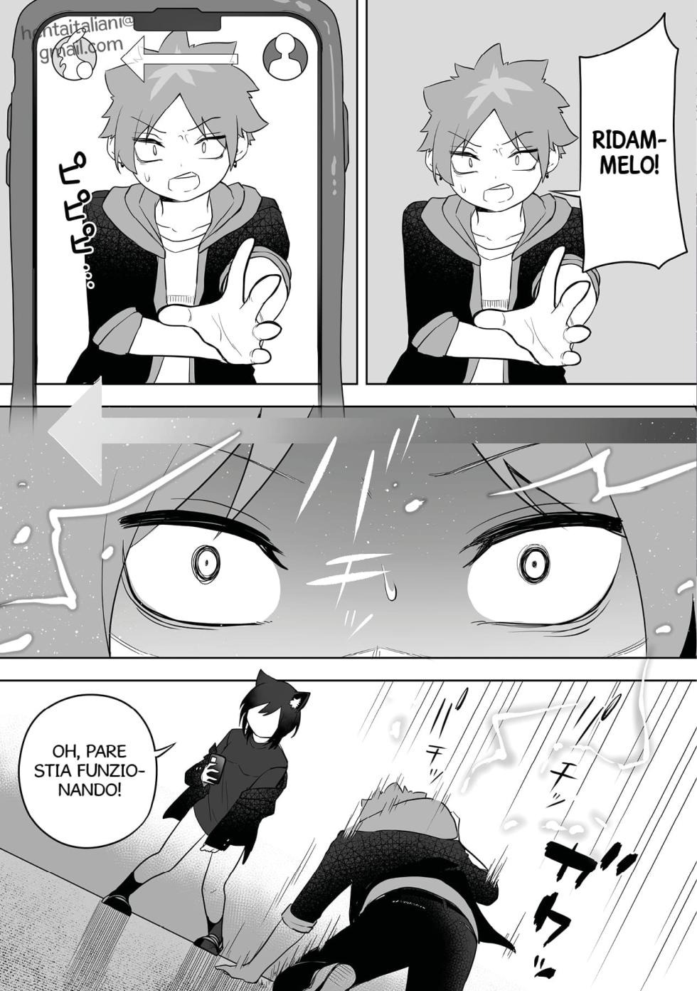 [Amuai Okashi Seisakusho (Kaiware Daikon, Ahoge Kinoko)] Kemokko-ka Appli [Italian] [Hentaitaliani] - Page 19