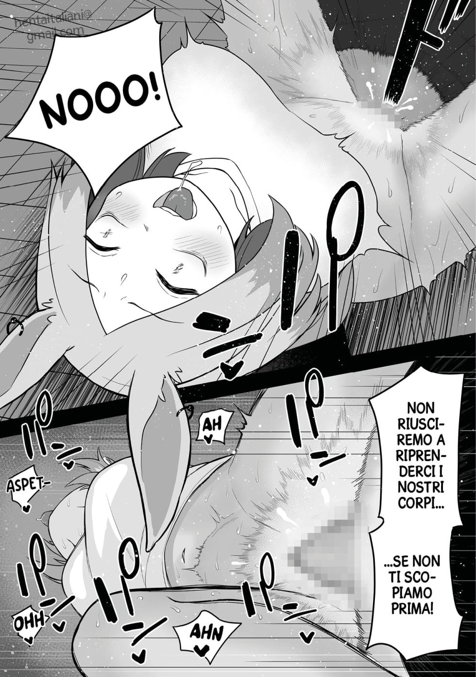 [Amuai Okashi Seisakusho (Kaiware Daikon, Ahoge Kinoko)] Kemokko-ka Appli [Italian] [Hentaitaliani] - Page 23