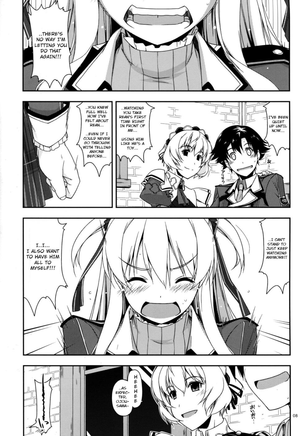 (C87) [Angyadow (Shikei)] Alisa Ijiri 3 (The Legend of Heroes: Trails of Cold Steel) [English] [ctx12nz] - Page 7