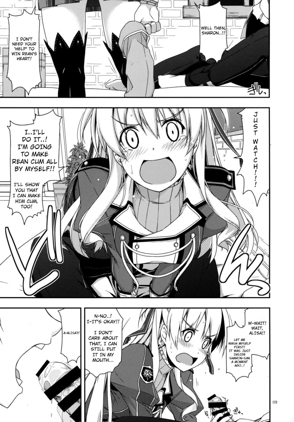 (C87) [Angyadow (Shikei)] Alisa Ijiri 3 (The Legend of Heroes: Trails of Cold Steel) [English] [ctx12nz] - Page 8