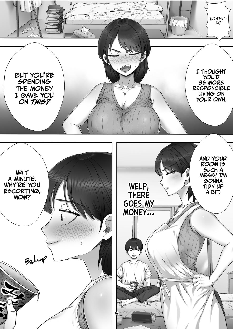 [Tarobaumu] DeliHeal Yondara Gachi no Kaa-chan ga Kita Hanashi. | When I Ordered a Call Girl My Mom Actually Showed Up. [English] [korafu] - Page 11