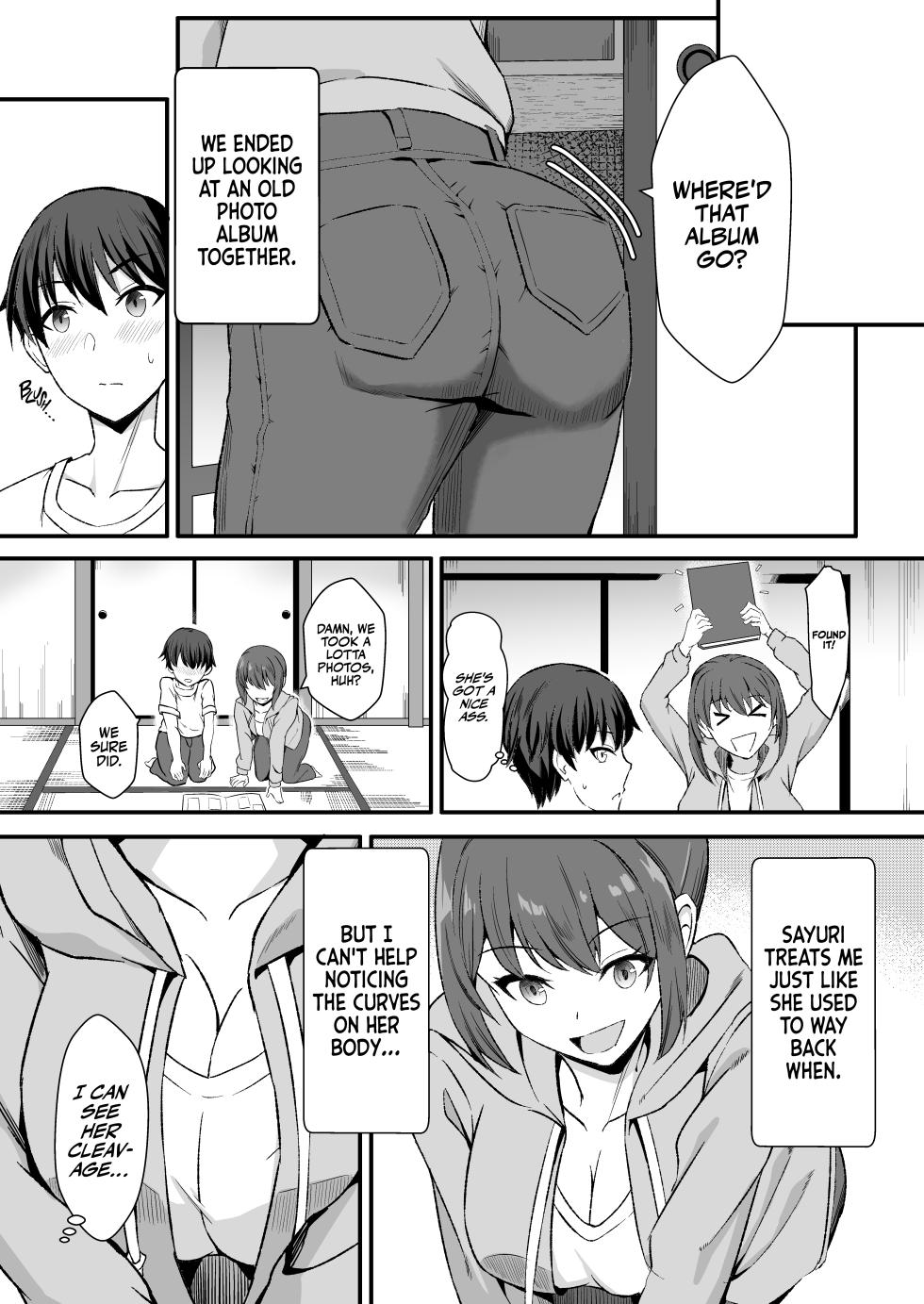 [Home Wrecker (Shinyashiki)] Inaka no Kussai Onee-chan | My Smelly Cousin from the Countryside [English] [korafu] [Digital] - Page 9