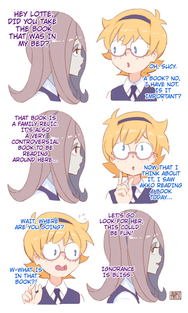 [Hanamuko] Forbidden Spell (Little Witch Academia) - Page 3