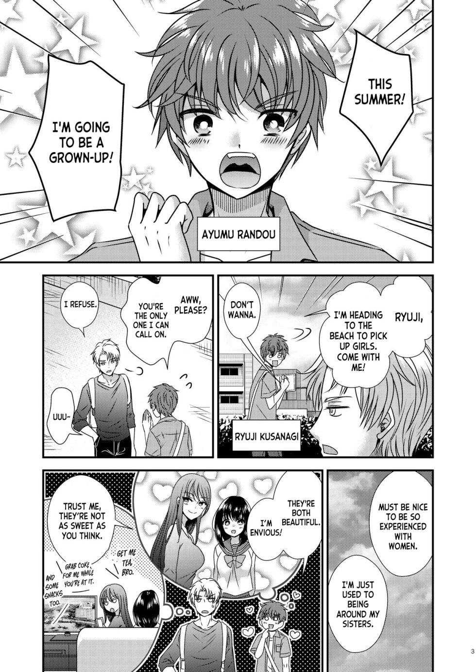 [Story Circle (Seto Kouhei, Matsuzono)] TS Boshi Techou [English] [desudesu] - Page 1