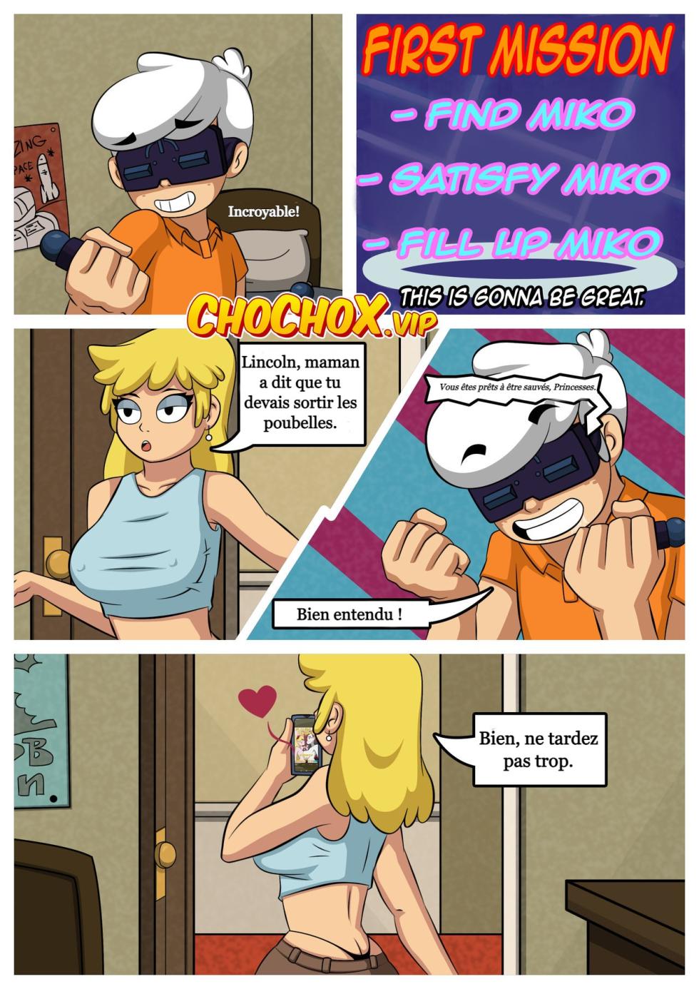 [ChoChoX] The Sex House (The Loud House) (French) - Page 8