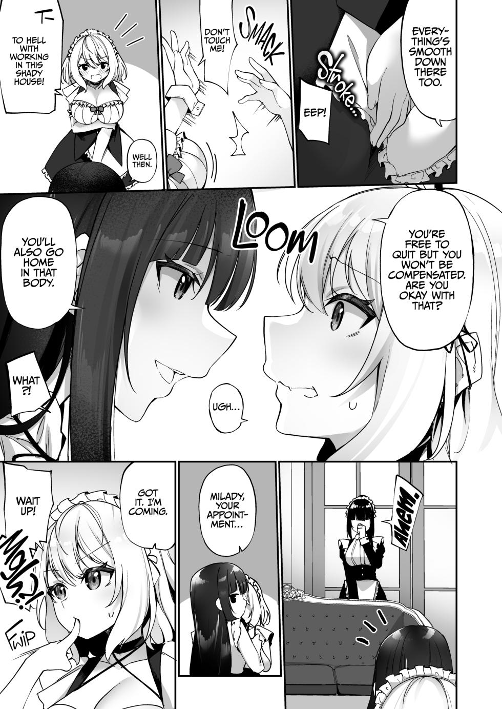 [Amulai Sweets Factory (Kanmuri)] I Turned Into a Sexual Relief Maid [English] {2d-market.com} [Decensored] [Digital] - Page 8