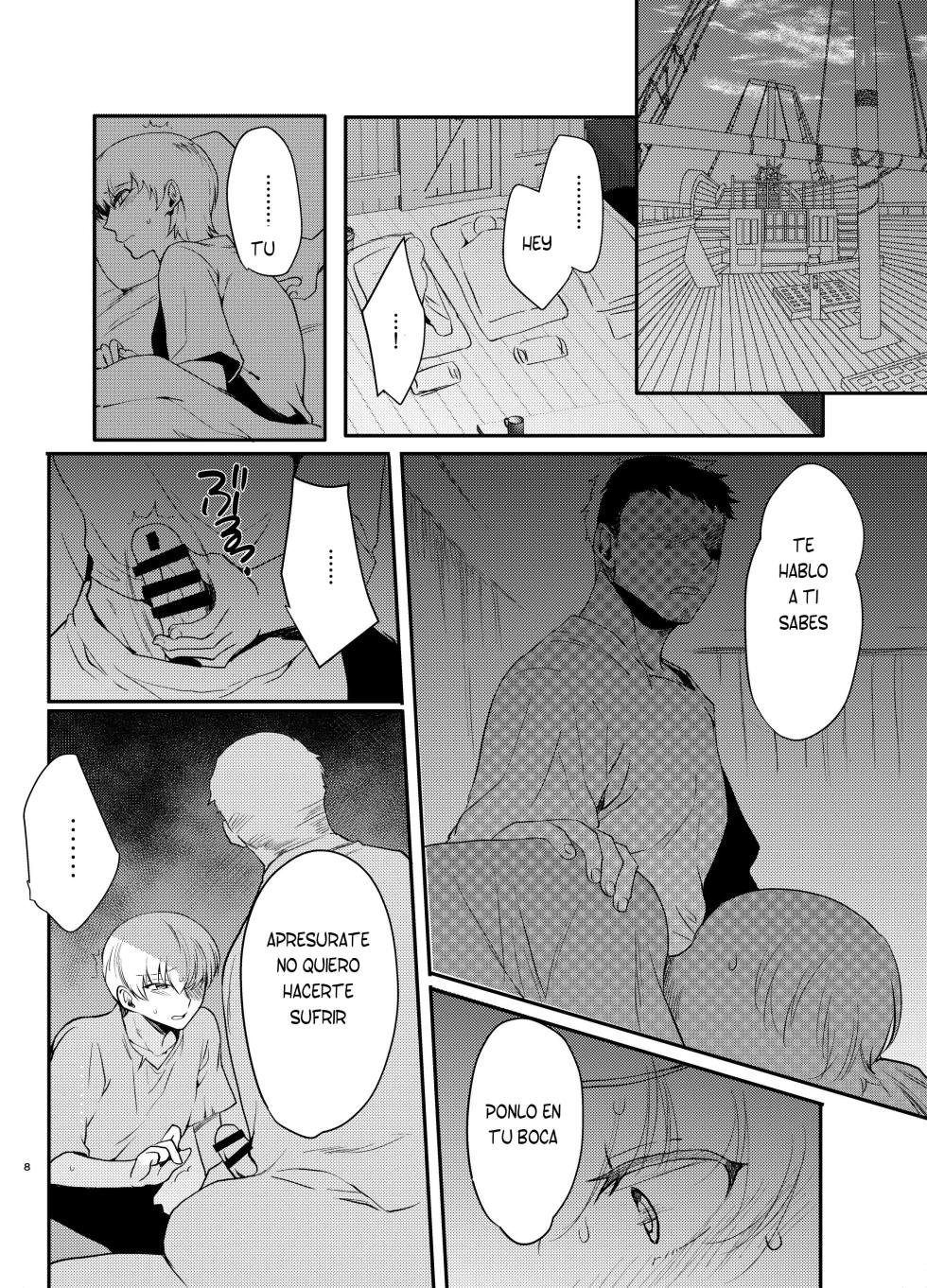 [Shinsei Lolishota (Kirimoto Yuuji, kozi)] Hentai Inmon 4 Kangokusen Otoko no Musume Kyousei Houshi [Spanish] [Digital] - Page 7