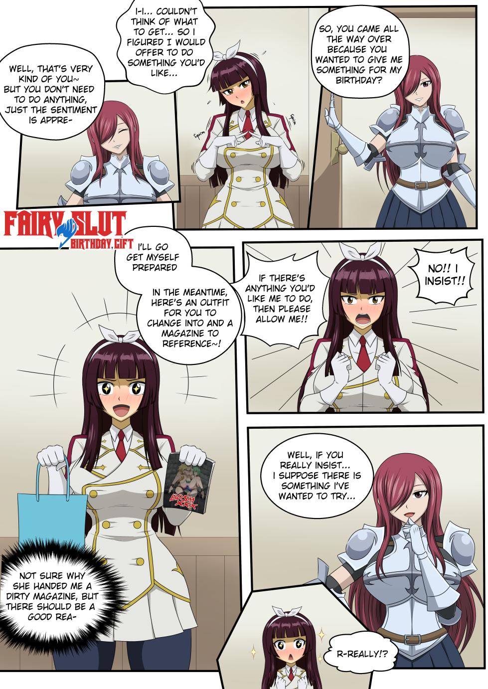 Fairy Slut Birthday Gift - Page 1