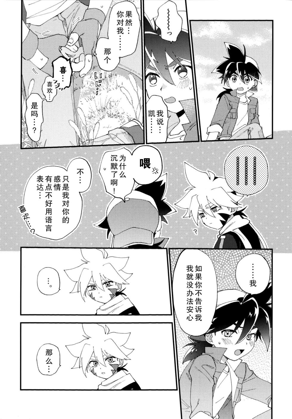 (C100) [Lazy Blue (Nanao)] special glitter! (Beyblade) [Chinese] - Page 30