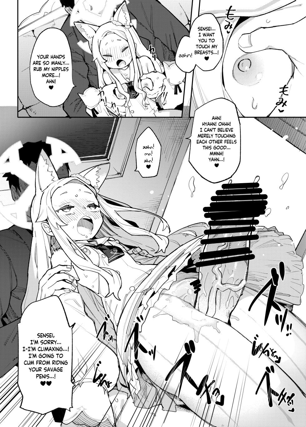 [Henry Plaza (Henrybird)] Mesu Kitsune wa Ecchi na Mirai o Mite shimatta | The Vixen Has Foreseen A Lewd Future (Blue Archive) [English] [Douzo Lad Translations] [Digital] - Page 8