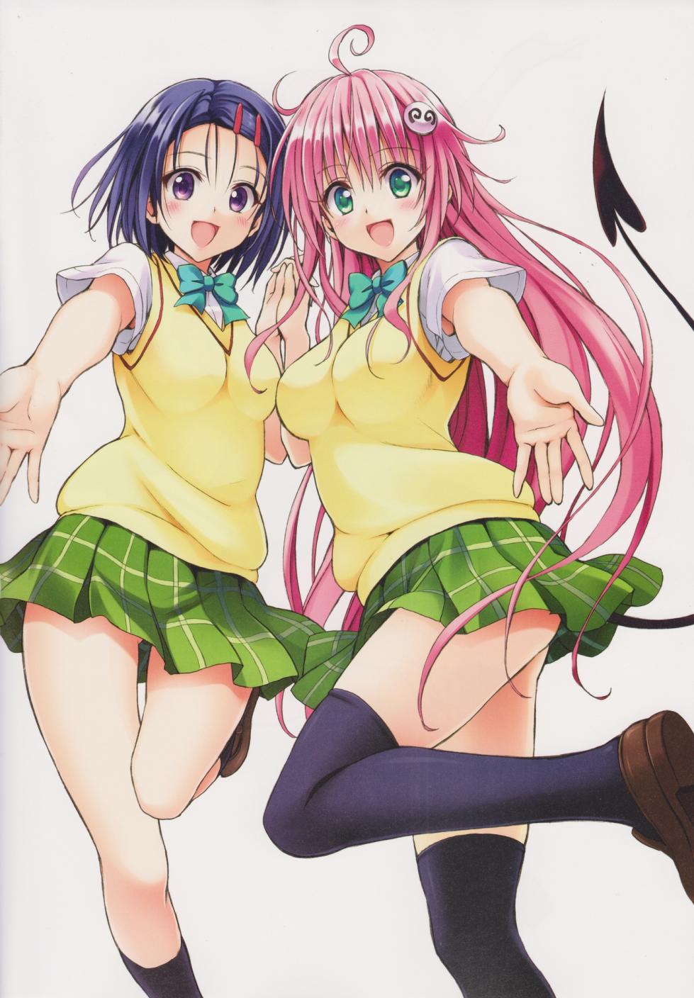 To Love-Ru Trouble manga fanservice compilation FULL COLOR (vol. 1-18) - Page 38
