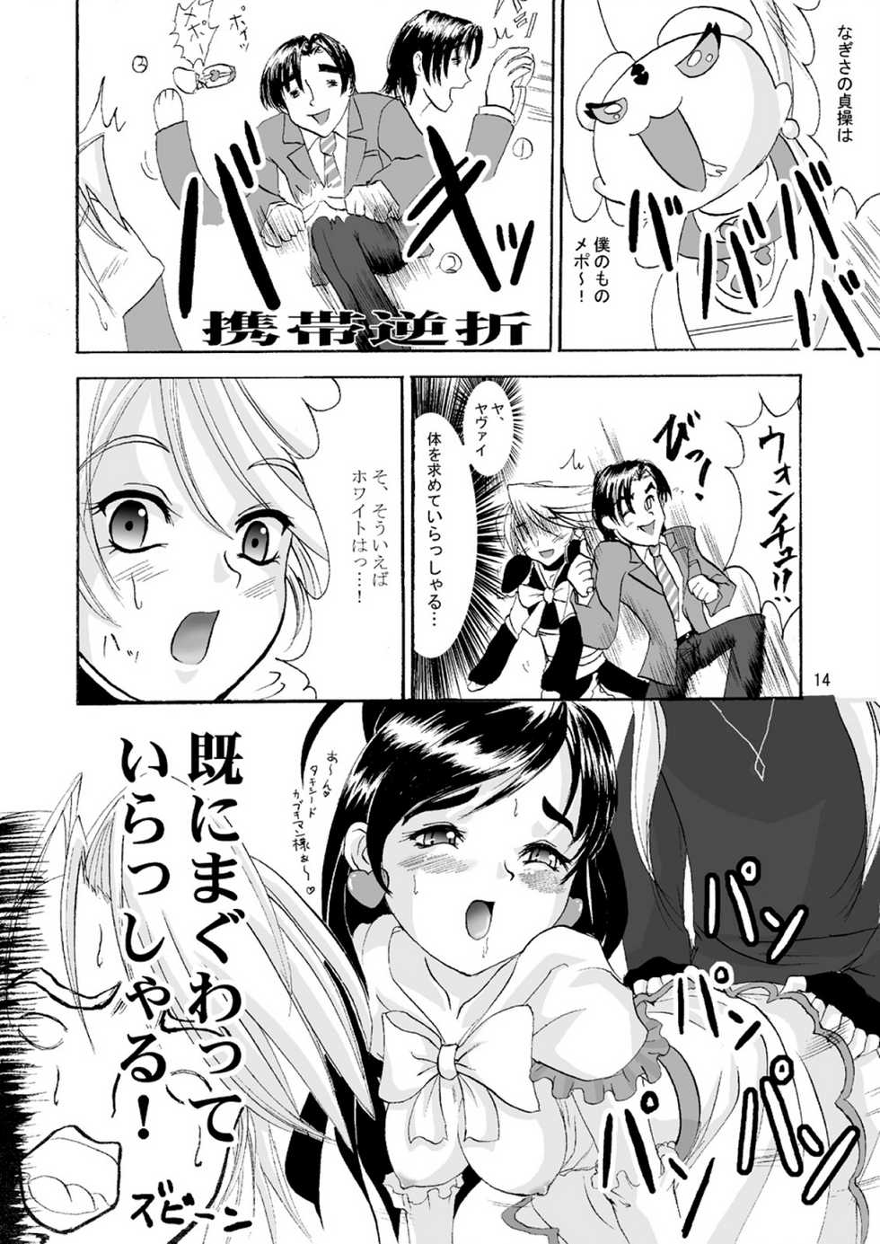 (C66) [D-heaven (Amanogami Dai)] Cure Pree (Futari wa Precure) - Page 14