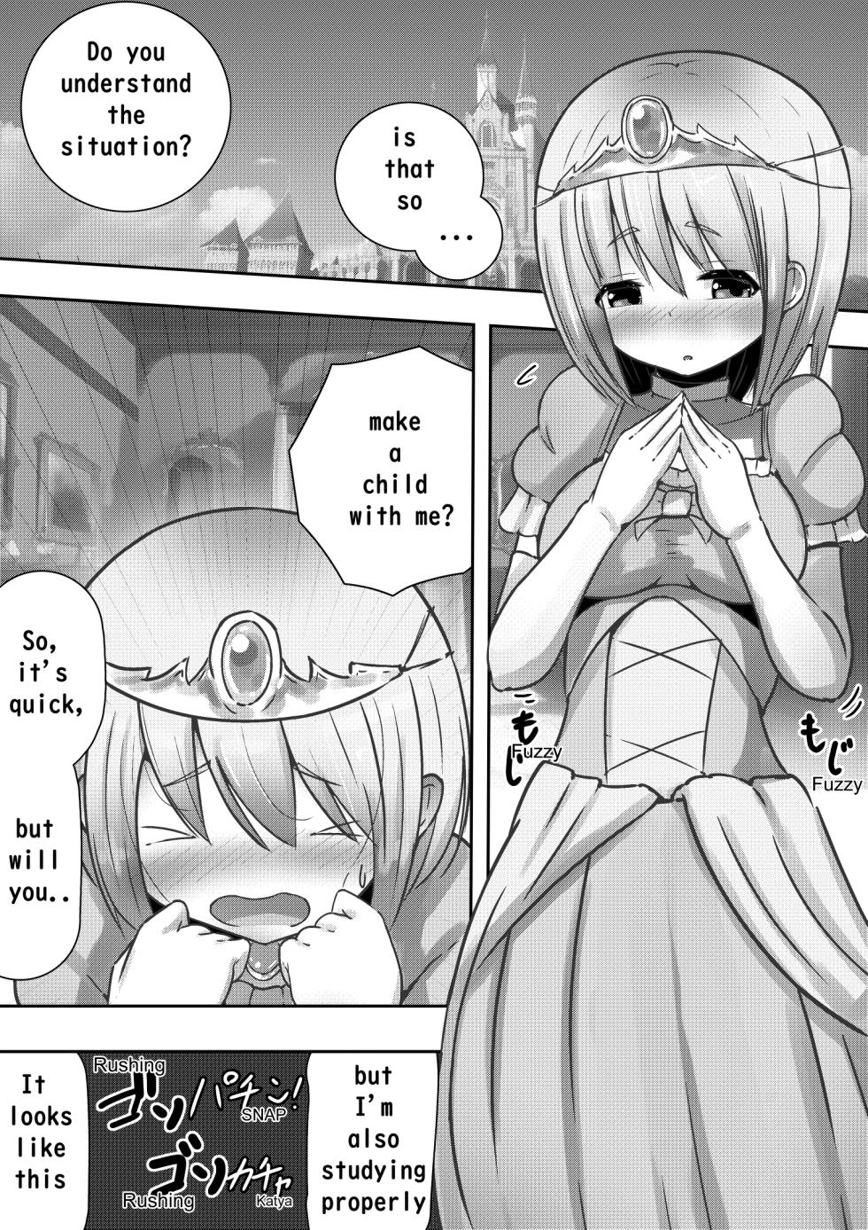 [Mello Yello] Isekai no Himegimi ni Tanetsuke Kyuukon Sareru Hanashi | Fantasy princess and child making [English] - Page 3