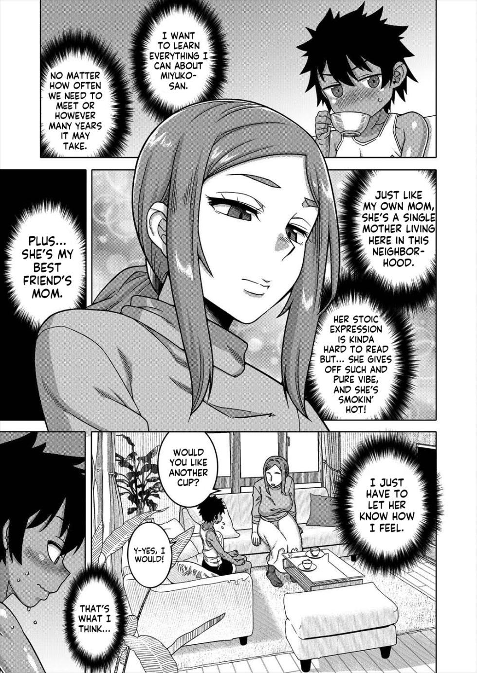 [Takatsu] Boku no Kaa-chan to Ore no Mama Ch. 2  (COMIC MILF 2024-02 Vol. 76) [English] [flash11] [Digital] - Page 3