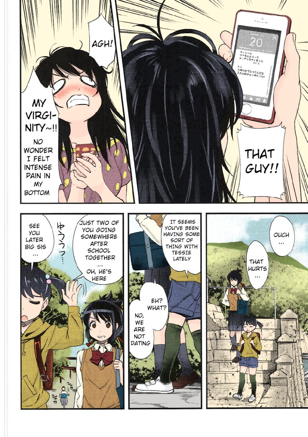 Kimi no Na wa. - & and & - Mitsuha Miyamziu & Teshigawara Katsuhiko (Coelacanth) (colored by mikakucoloring) - Page 21