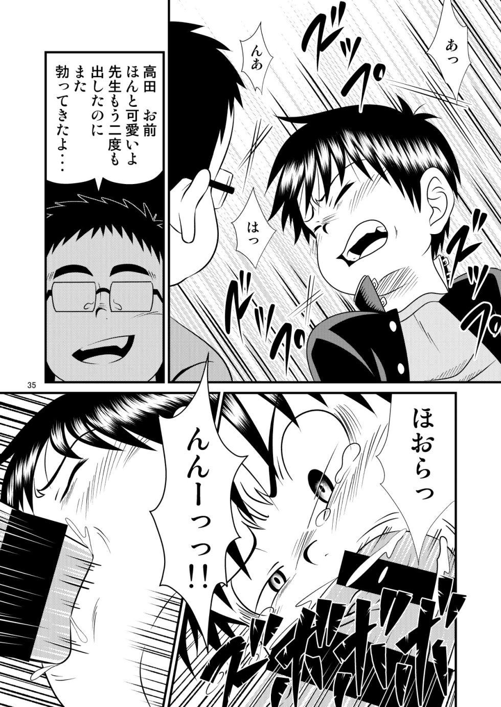 [Drill Tamashii (Sorakawa Sho)] Toaru Fun no Seiko Shonen - Tosaku Kyoshi - - Page 35