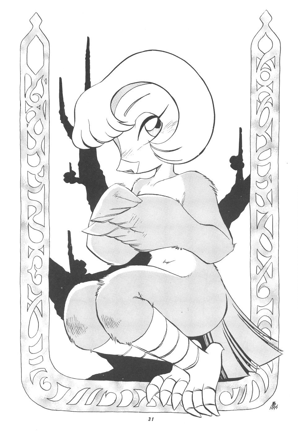 (C57) [TEAM SHUFFLE (Various)] Kemono no Sho Roku – Book of The Beast 6 - Page 32