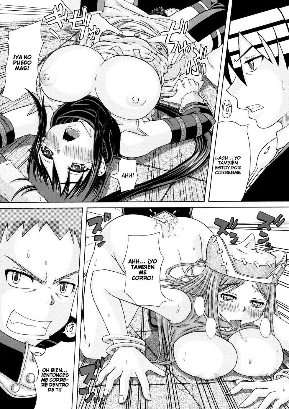 (C77) [Rabbit Labyrinth (Namikaze Rankuu)] RABI&times;2 3rd Ch. 1 (Soul Eater) [Spanish] - Page 17