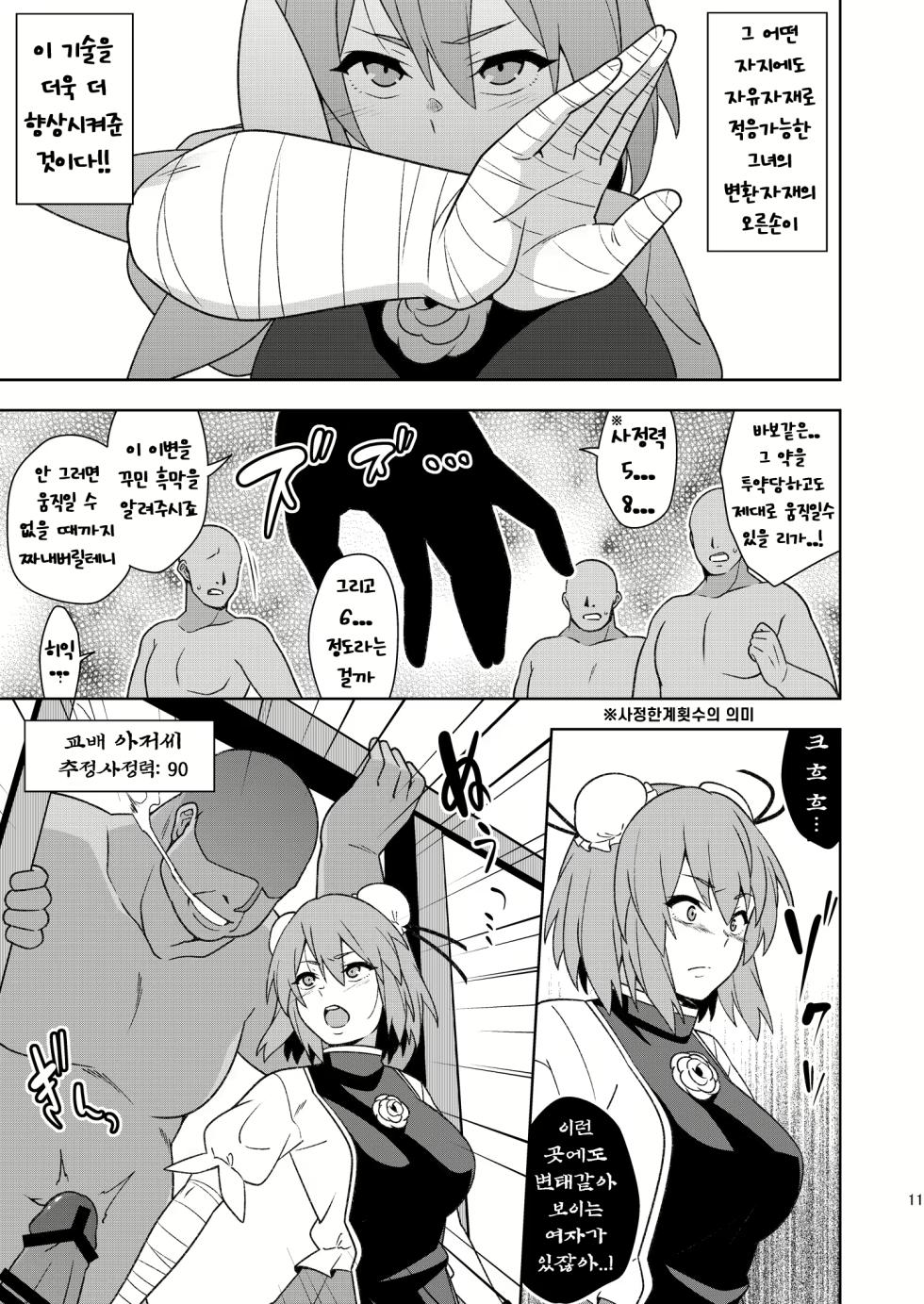 [Zenoside (Zeno)] Butou bouchuujutsu retsuden in Pi musou l 무투방중술열전 음란핑크무쌍 (Touhou Project) [Korean] [Digital] - Page 10