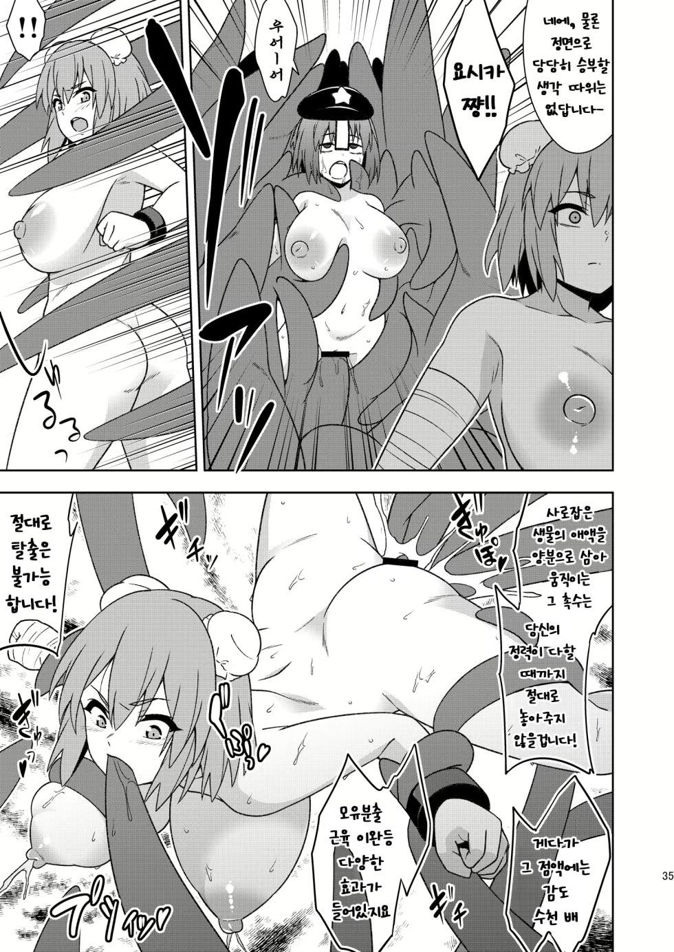 [Zenoside (Zeno)] Butou bouchuujutsu retsuden in Pi musou l 무투방중술열전 음란핑크무쌍 (Touhou Project) [Korean] [Digital] - Page 34