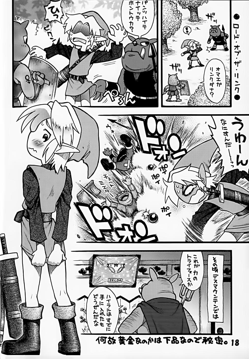 [Chicken Stall (Konata Hyuura, Hamaoka Ponta, pea)] Chicken Moss Moss (The Legend of Zelda) - Page 18