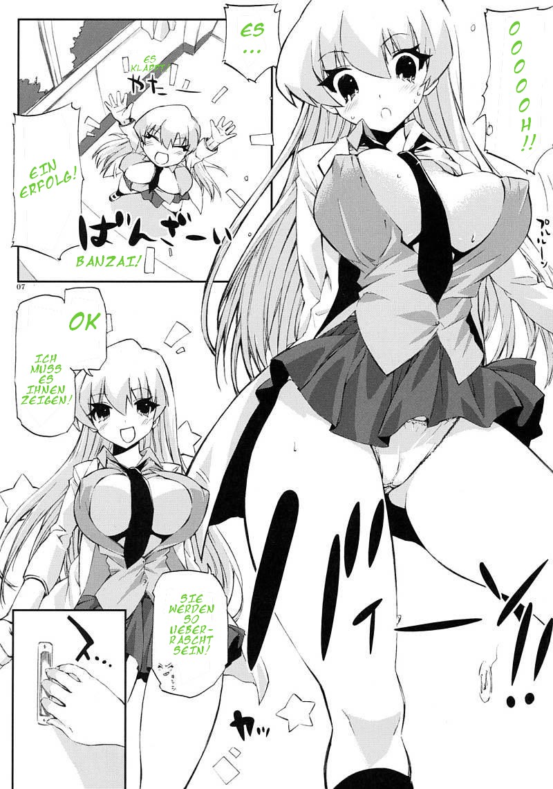 [Circle ED (ED)] Tensai to Shikenkan to Hakui to Aoi Kami no Eroi Hon (Pani Poni) [German] - Page 5
