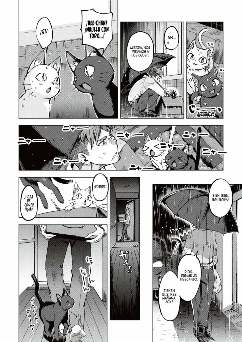 [Super Zombie] Oshikake Nyanko | Gatitas no invitadas  (COMIC Kairakuten BEAST 2020-07) [Spanish] [Centurion Scans] [Digital] - Page 4