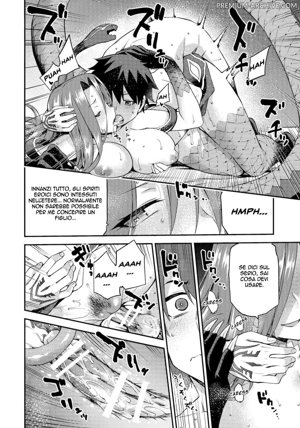 [Jyouren Kishidan (kiasa)] Hebigami no Honnou | L' Istinto drlla Dea Serpente (Fate/Grand Order) [Italian] - Page 25