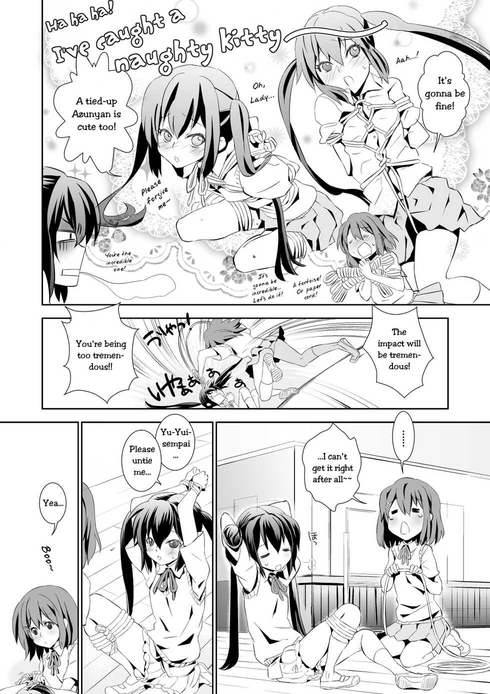 (SC48) [BAKA to HASA me (Tsukai You)] Blue-Berry Rasp-Berry (K-On!) [English] [Solelo] - Page 6