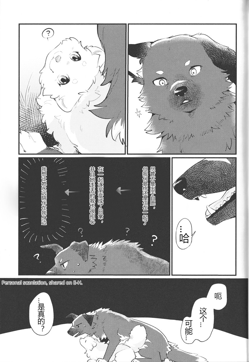 (Kemoket 14) [Kaiten ParaDOGs (Minaga Tsukune)] Kokoro Karu Made [Chinese] [猫环汉化] - Page 21