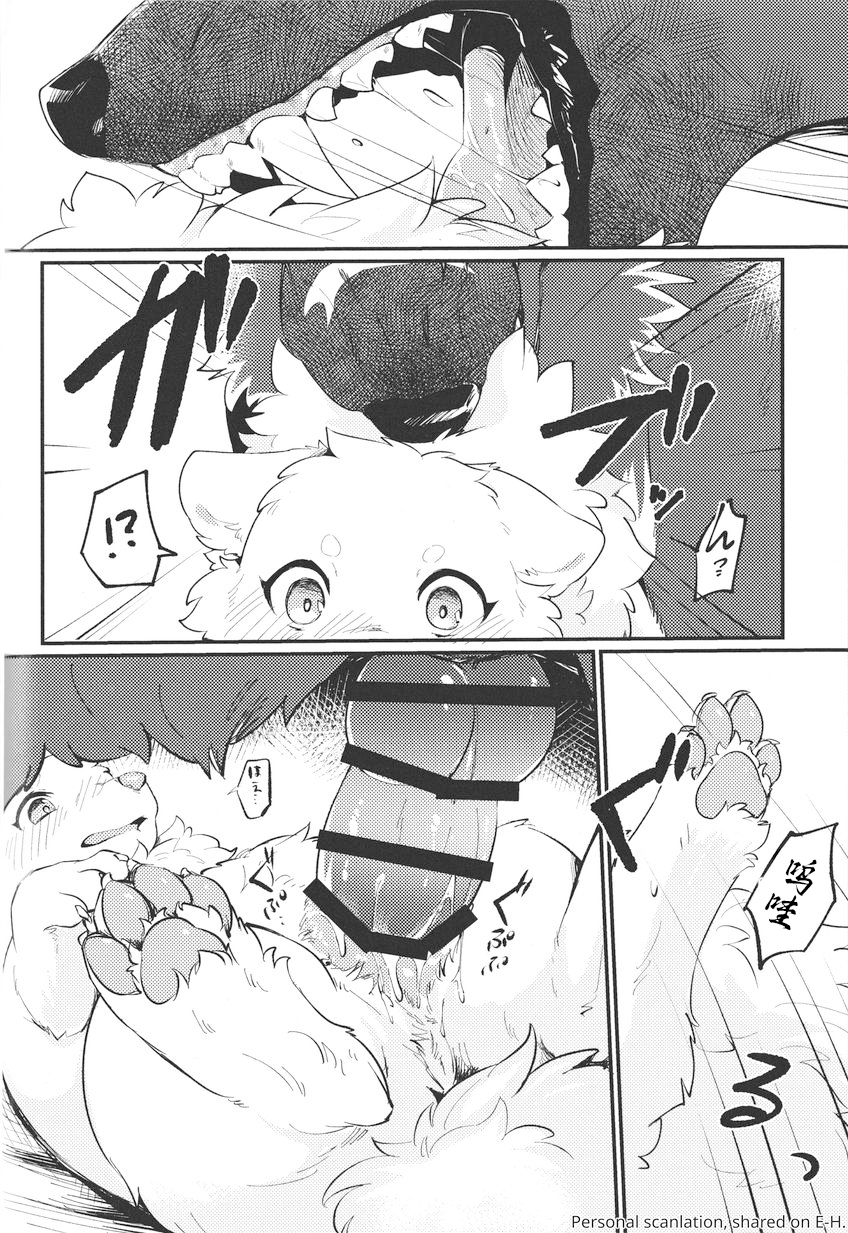 (Kemoket 14) [Kaiten ParaDOGs (Minaga Tsukune)] Kokoro Karu Made [Chinese] [猫环汉化] - Page 34