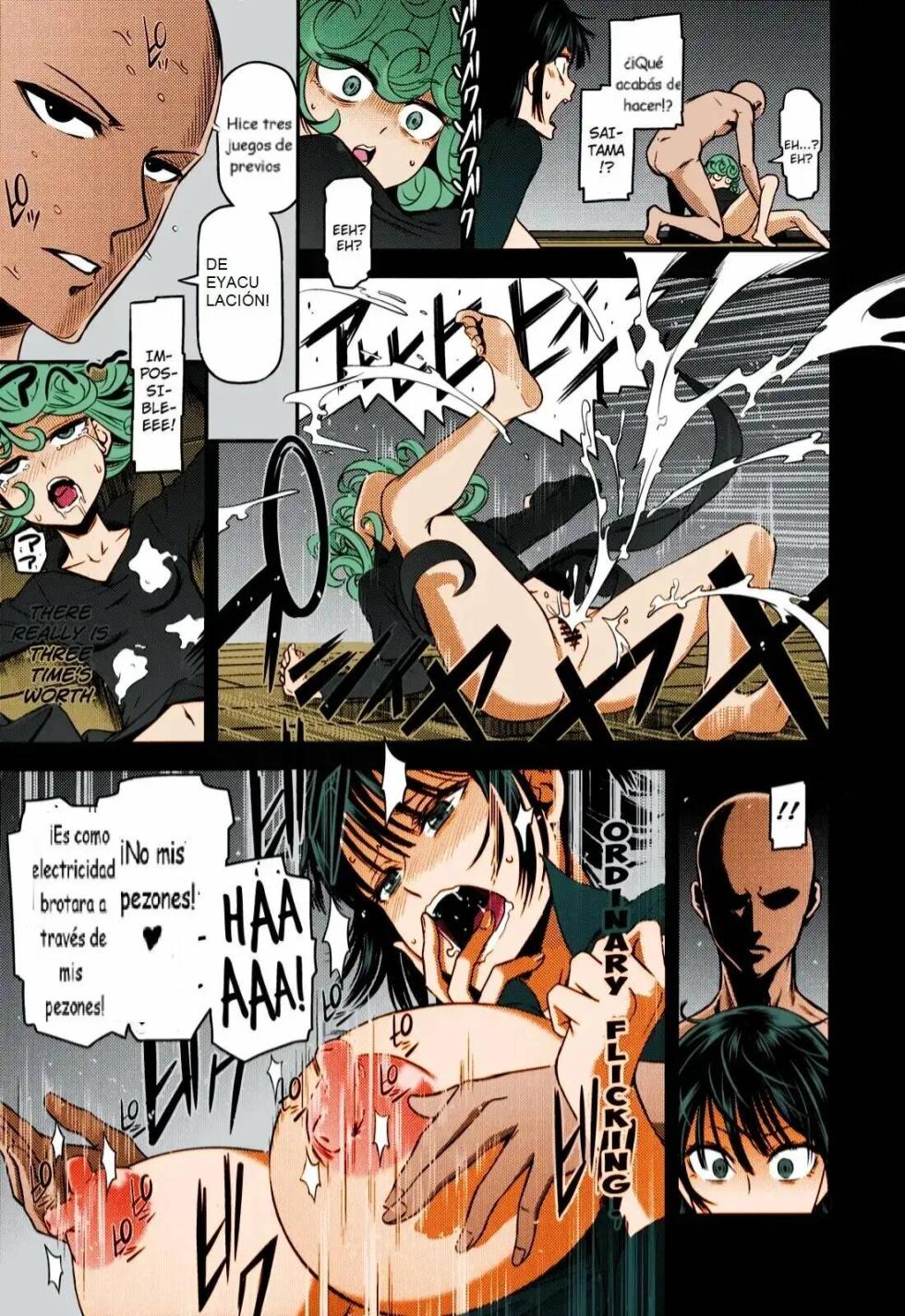 (C90) [Kiyosumi Hurricane (Kiyosumi Hurricane)] ONE-HURRICANE 4 (One Punch Man) [Spanish] [Colorized] - Page 18
