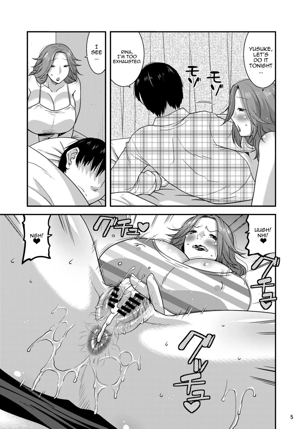 [gos to vi (Utamaro)] Chijoku ni Harami Datsu Maso Tsuma | The Masochistic Wife Falls To Sexual Humiliaton and Gets Pregnant [English] {Doujins.com} [Digital] - Page 4