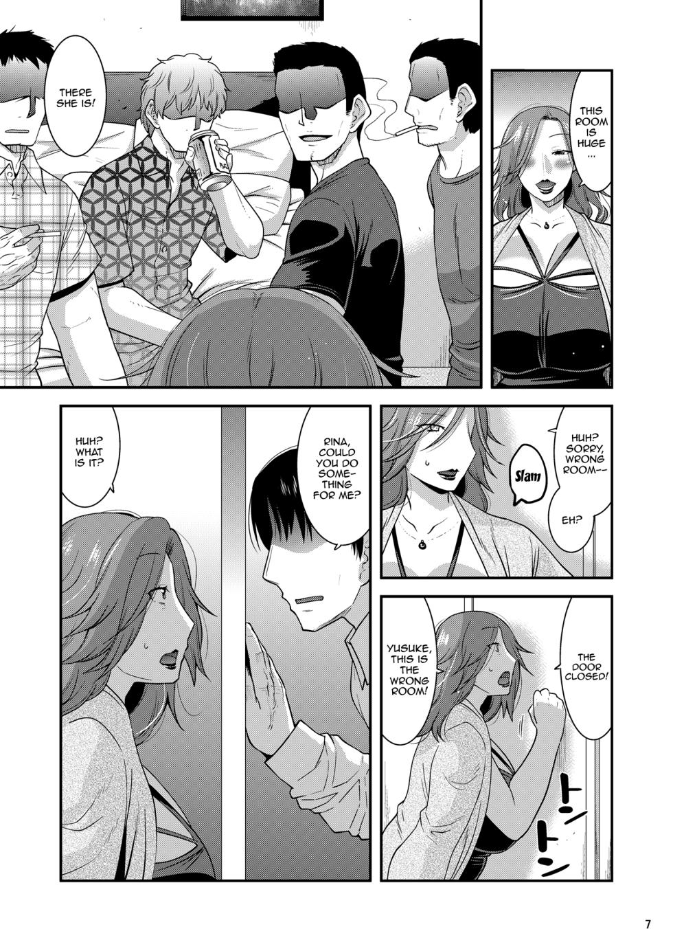 [gos to vi (Utamaro)] Chijoku ni Harami Datsu Maso Tsuma | The Masochistic Wife Falls To Sexual Humiliaton and Gets Pregnant [English] {Doujins.com} [Digital] - Page 6