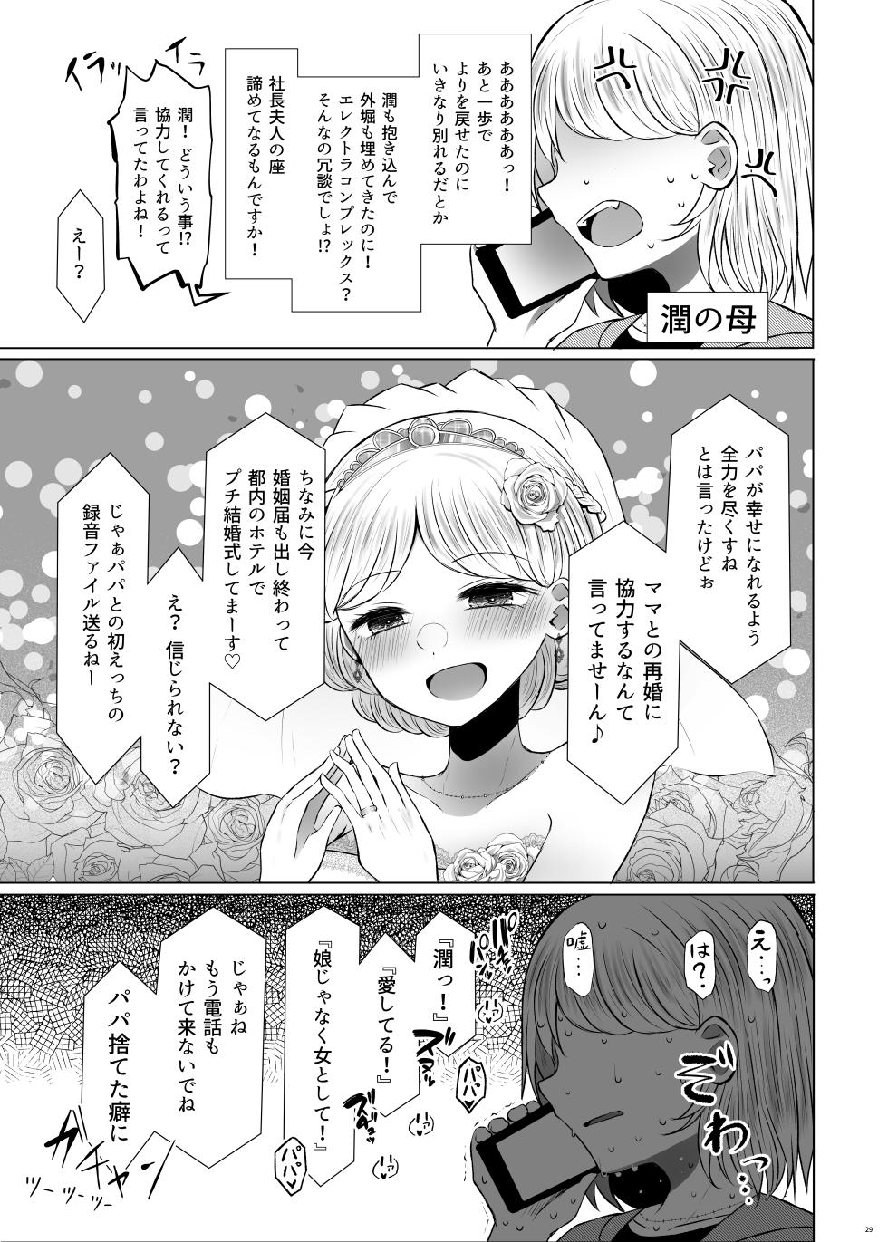 [Furafura Toxin (Arano Oki)] Idensei Shikkan no Risk ga Nai nara Papa to Kozukuri Shite mo Ii yo ne - Page 29