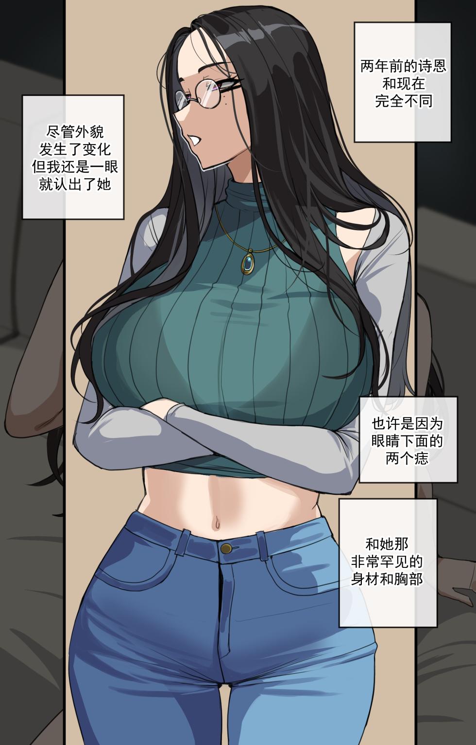 [drogod hellaP] 2023年1月CG 与暗恋的重逢[百有度道个人机翻][Chinese] - Page 13